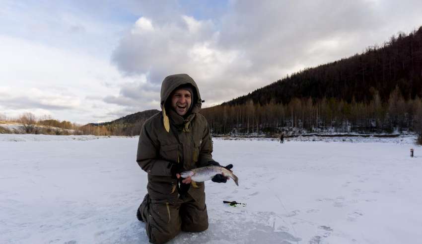 Зимняя рыбалка в Ленинградской области 2015-2016