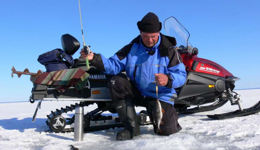 Зимняя рыбалка в Тульской области 2018
