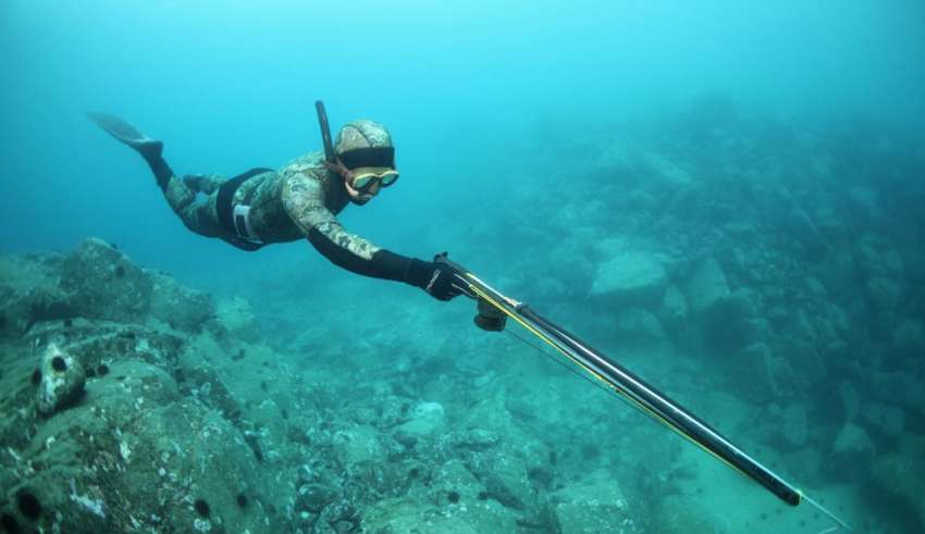 Подводная охота в Анапе 2016