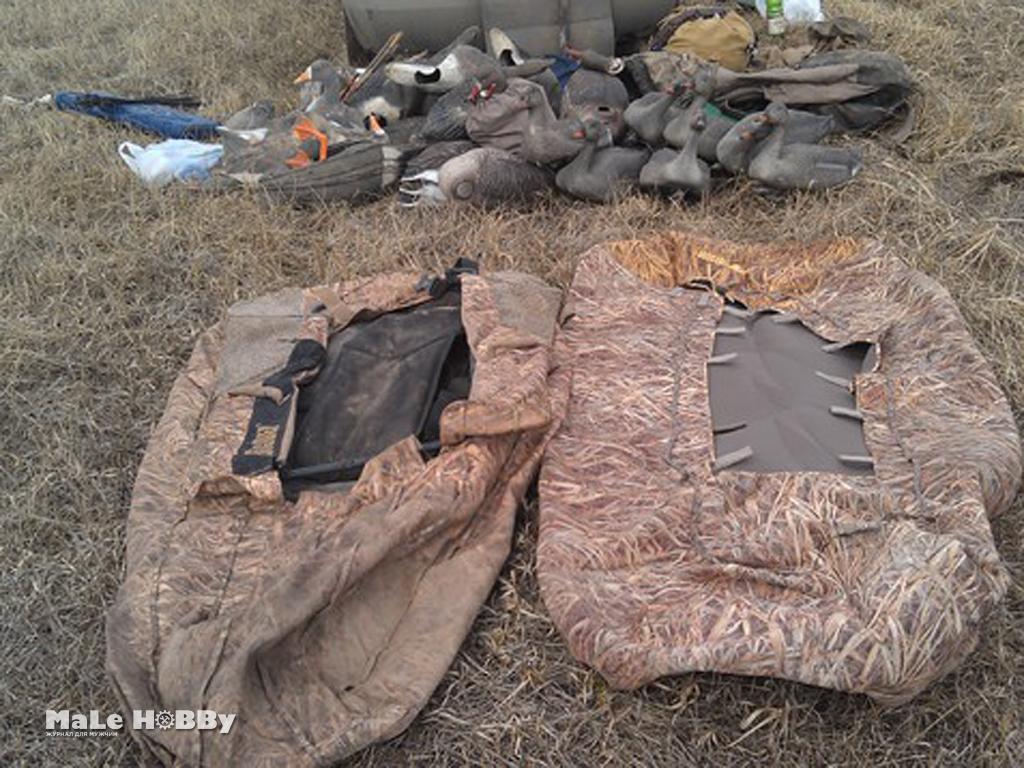 Cнаряжение, экипировка для охоты на гуся весной и осенью