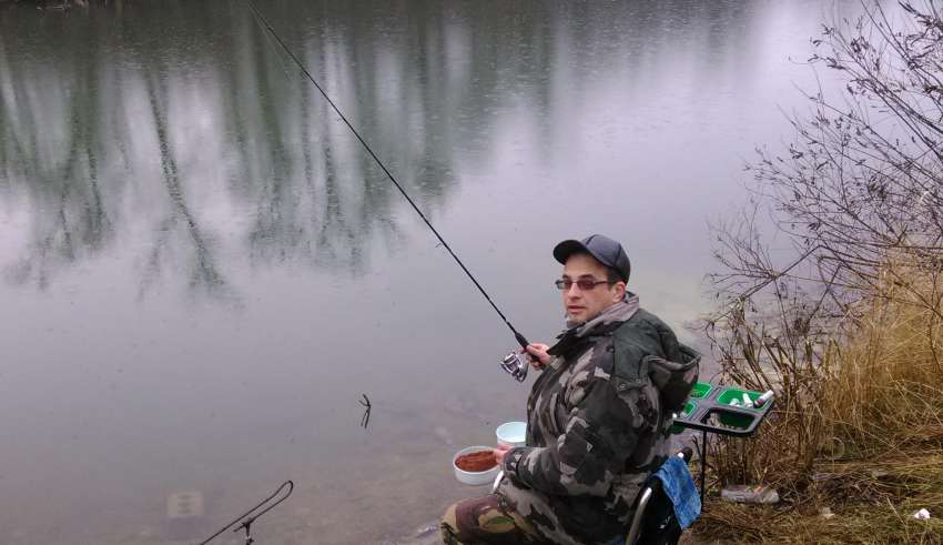 рыбалка зимой на реке оке